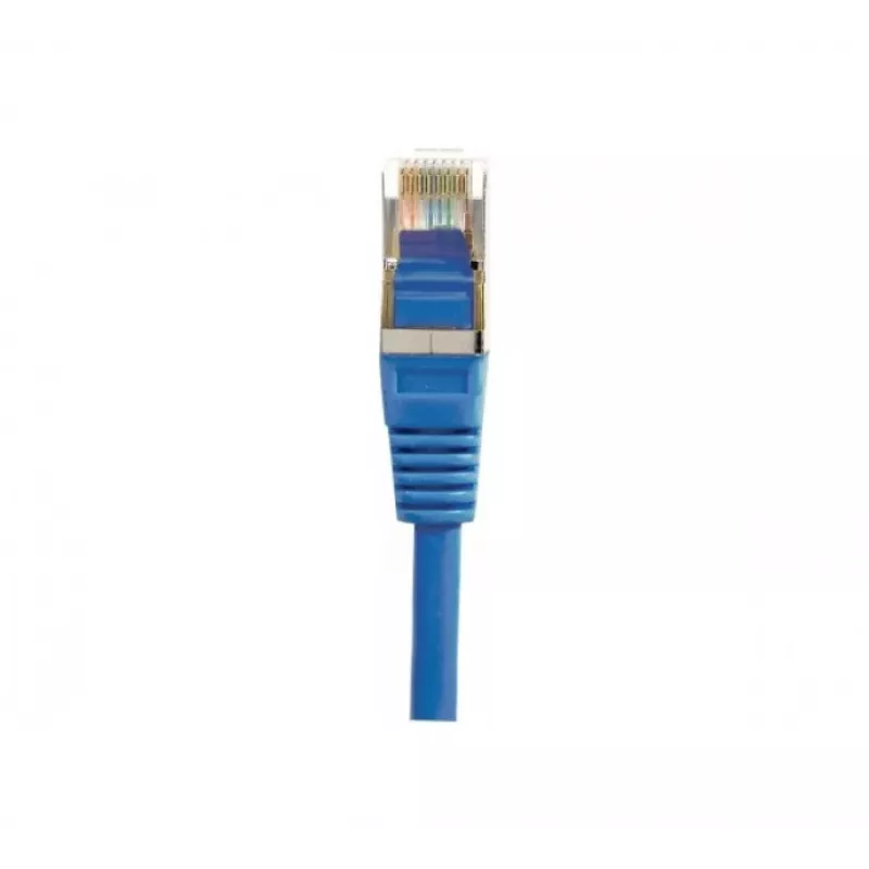 Cabo patch Cat6 F/UTP EXERTIS CONNECT, azul, 0,5 m, Slim Snagless Boot 842054