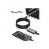 Cabo de extensão USB-C ativo Exertis Connect 5m USB 3.1 Gen 1 5Gbps 60W PD 149255