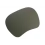 Tapete de rato ótico TECLINE Turbo, espuma, preto, 220 x 180 x 3 mm 190451