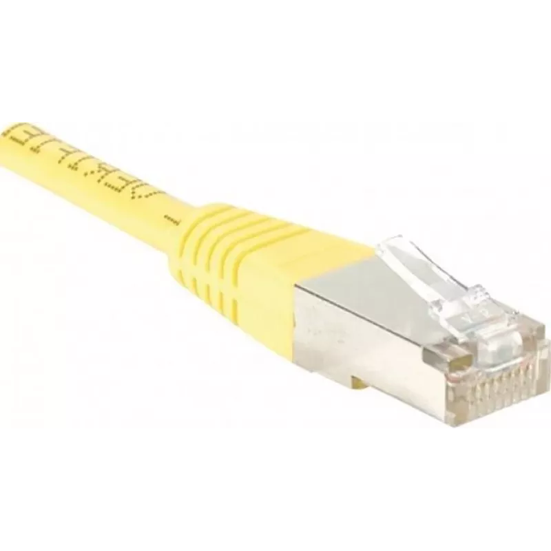 Cabo de rede Exertis Connect 847131 Cat5e F/UTP, 5 m, amarelo