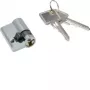 Meio cilindro de perfil Hager ZAY50994 com 2 chaves 40x20x40