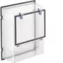 HAGER TSG tampa de campo IP54 transparente 300mm ZAY300A