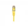 Cabo de rede patch Cat.5e F/UTP EXERTIS CONNECT, RJ45, amarelo, 1,0 m 847151