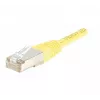 Cabo de rede patch Cat.5e F/UTP EXERTIS CONNECT, RJ45, amarelo, 1,0 m 847151