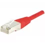 EXERTIS CONNECT Cabo de rede Cat.5e F/UTP, RJ45, vermelho, 0,5 m 847163