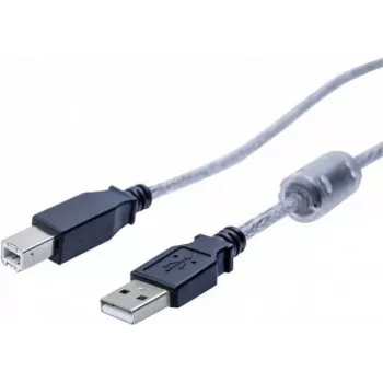 EXERTIS CONNECT Cabo USB 2.0, ficha USB-A macho para ficha USB-B macho, 2,0 m, preto 532535