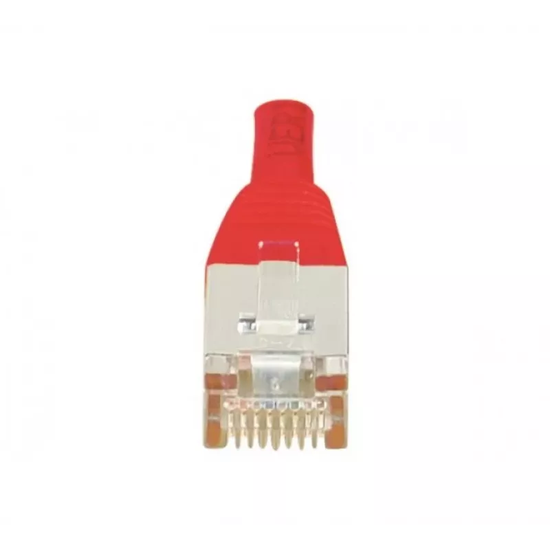 EXERTIS CONNECT Cabo de rede Cat.5e F/UTP, vermelho, 1,0 m 847153