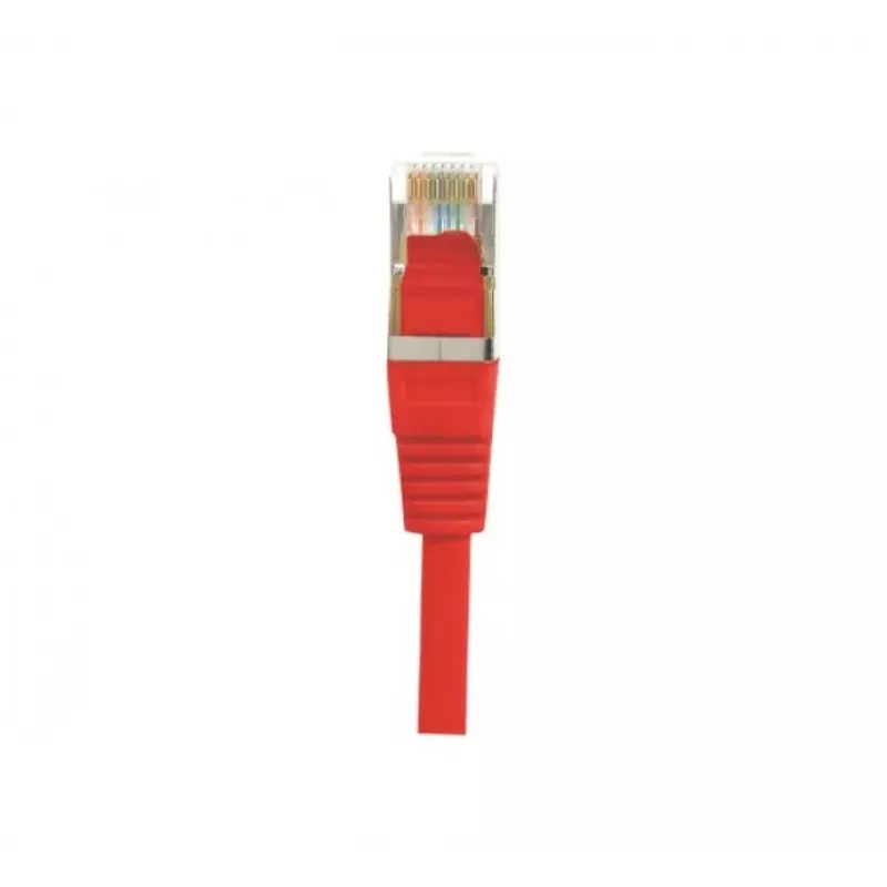 EXERTIS CONNECT Cabo de rede Cat.5e F/UTP, vermelho, 1,0 m 847153