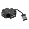 Exertis Connect 021111 Hub USB 2.0 - 4 portas, preto