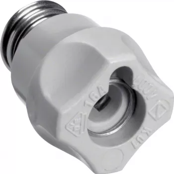Hager LE14SK Barra de terminais cerâmica 2 polos 2,5mm² 450V 24A