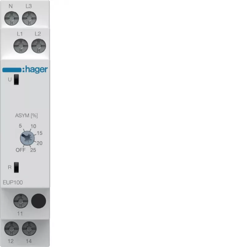 Hager EUP100 Relé de impulso 3P+N 1W 16A 230V AC
