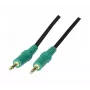 EXERTIS CONNECT Cabo de áudio, jack estéreo 3,5 mm macho para macho, 1,8 m, preto EXC108895
