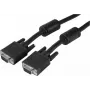 EXERTIS CONNECT Cabo de monitor SVGA, D-Sub HD 15 pinos macho-macho, 10 m, preto 119730