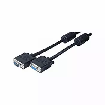 EXERTIS CONNECT Cabo de monitor SVGA, D-Sub HD 15 pinos macho para fêmea, 2,0 m, preto 119800