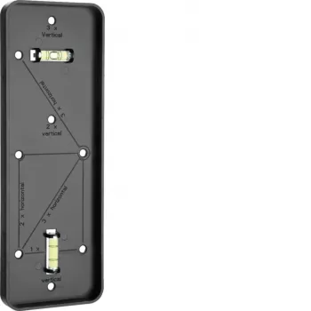 HAGER WNA692 Gabarito de perfuração para caixas de encastrar W.1 de 1 a 3 vias