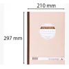 Le Dauphin 1232D bloco de cópia A4 para faturas, 2 vias, 50 conjuntos, branco/amarelo