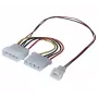EXERTIS CONNECT cabo adaptador de alimentação Molex para ventoinha de 3 pinos 15cm (EXC146851)