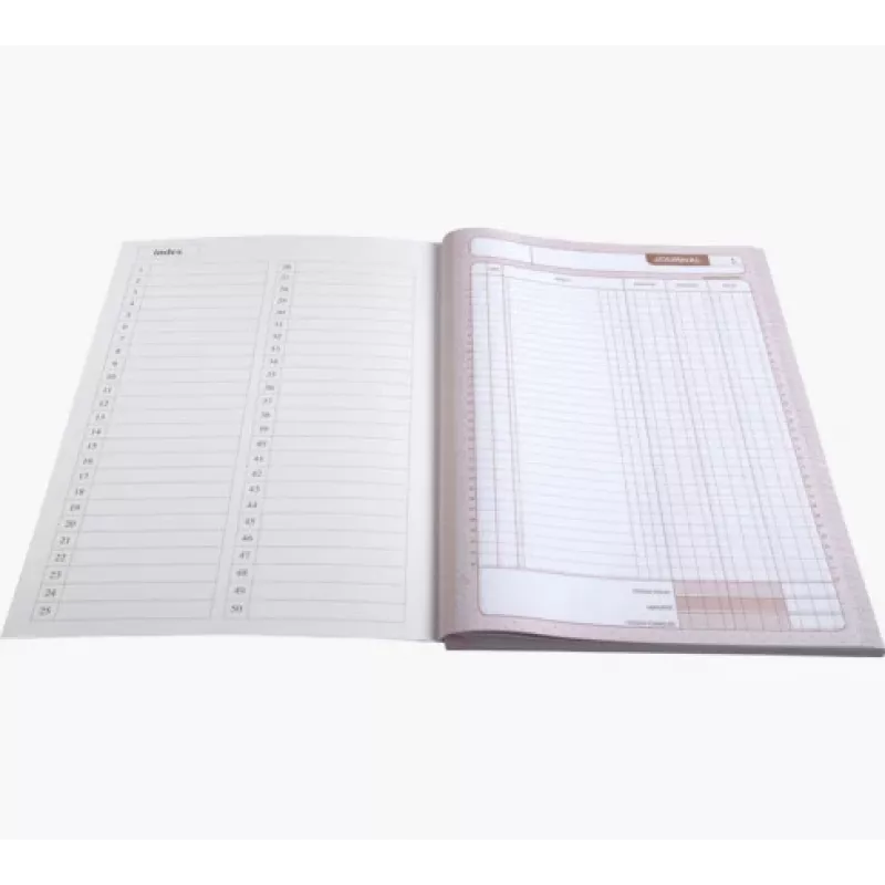 Le Dauphin livro de receitas-despesas, 297 x 210 mm, dupli (1502D) - 1 bloco