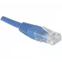 EXERTIS CONNECT cabo de rede CAT.6 U/UTP, 1,5 m, azul, RJ45, proteção da patilha 246740