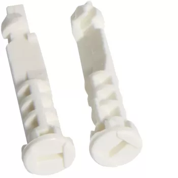 HAGER pino de vedação ZZ71A, 2 unid., aço, 6 mm de diâmetro, 30 mm de comprimento, para motores tubulares Somfy