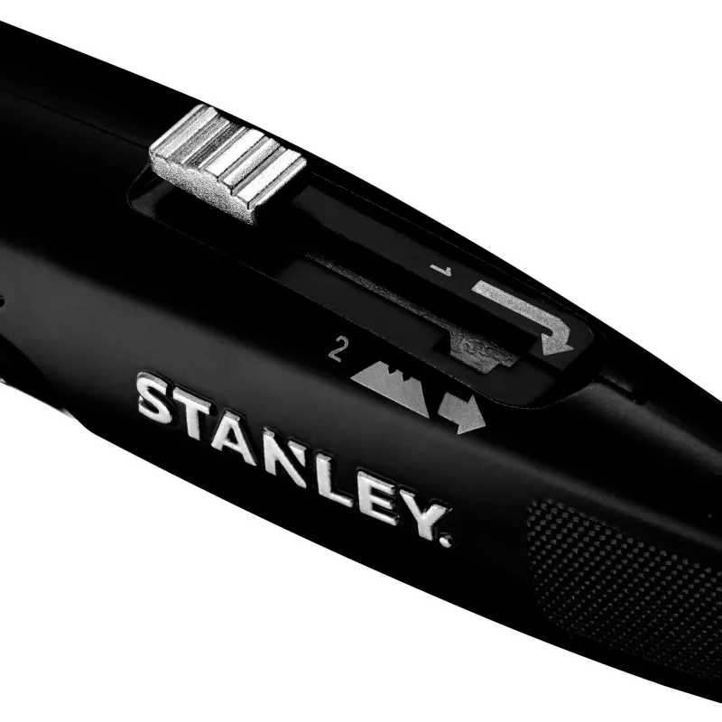 STANLEY FMHT10504-0 faca de bolso para trabalhos pesados com lâmina retrátil, preto, 3 lâminas