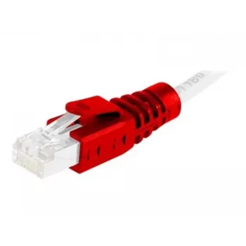 EXERTIS CONNECT bainha de proteção contra dobras RJ45, vermelho, pack de 10 253014