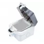 Exertis Connect caixa exterior saliente IP66, 1 tomada, cinzento claro RAL 7035 (273049)