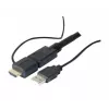 Cabo HDMI High-Speed Exertis Connect com Ethernet 7,5 m chipset ativo EXC128939