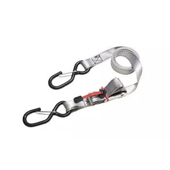 Cintas de amarração com catraca Master Lock com ganchos em S, 1,8 m x 25 mm, pack de 4 (3062EURDAT)