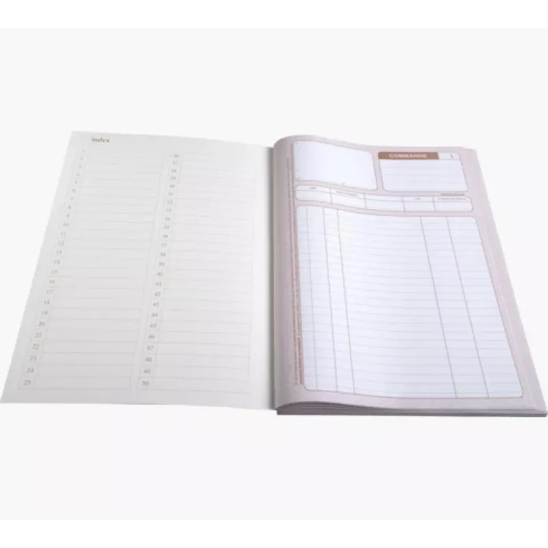 Formulários de encomenda Le Dauphin Manifold Commandes, 297 x 210 mm, triplicado (1273D) - 1 unid.