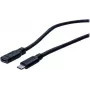 Cabo de extensão Exertis Connect USB 3.1 Gen 1 USB-C, 1 m, 5 Gbps 150340