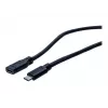 Cabo de extensão Exertis Connect USB 3.1 Gen 1 USB-C, 1 m, 5 Gbps 150340