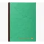 Livro de planeamento Le Dauphin A4, 96 páginas, 12 colunas, capa verde 39721D