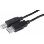 Cabo Exertis Connect USB 2.0 A para B macho 3 m preto 532450