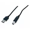 Cabo Exertis Connect USB 2.0 A para B macho 3 m preto 532450