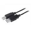 Cabo Exertis Connect USB 2.0 A para B macho 3 m preto 532450