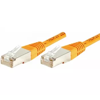 Exertis Connect 234140 Cabo patch Cat.6 F/UTP, 5 m, Laranja, Slim Bend Protection