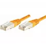 Exertis Connect 234140 Cabo patch Cat.6 F/UTP, 5 m, Laranja, Slim Bend Protection