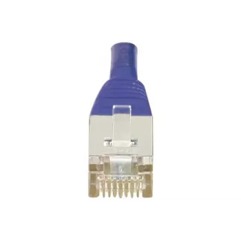 Cabo de patch Exertis Connect Cat6 F/UTP, violeta, 1,0 m, Slim Snagless Boot 234170