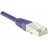 Cabo de patch Exertis Connect Cat6 F/UTP, violeta, 1,0 m, Slim Snagless Boot 234170