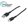 Cabo Exertis Connect USB 2.0, 60W, USB-A para USB-C, preto, 1,0 m (532555)