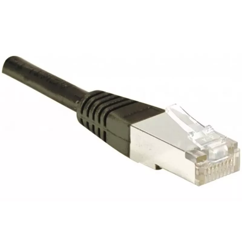 Cabo de patch Exertis Connect Cat6 F/UTP, 3 m, preto, Slim Snagless Boot 234250