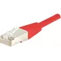 Cabo de patch EXERTIS CONNECT Cat.6 F/UTP, vermelho, 1,0 m, Slim Snagless Boot 842103