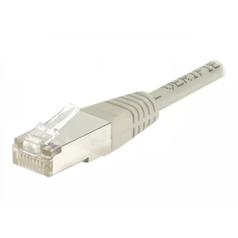Cabo de patch Exertis Connect 50m CAT6 F/UTP RJ45 - cinzento 240500