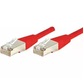 Cabo de patch EXERTIS CONNECT Cat.6 F/UTP, vermelho, 10 m 243560