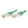 Cabo de rede Exertis Connect 244560 Cat6 F/UTP, 10 m, verde