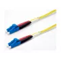 Cabo de patch de fibra ótica monomodo Ekivalan OS2 LC/LC duplex 0,5m amarelo COZ008LCLC2SJ0005A