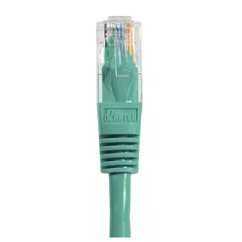 Cabo de patch EXERTIS CONNECT Cat6 U/UTP, RJ45, verde, 15 m 244761