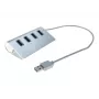 Hub USB 3.0 de 4 portas Exertis Connect - Desktop - preto 021312