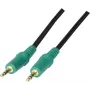 EXERTIS CONNECT cabo de áudio estéreo 3,5 mm, ficha para ficha, 10 m, preto 108898
